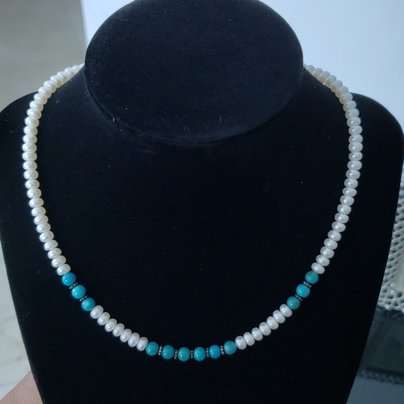 Pearls&turquoise🌹REDUCED PRICE 🌹 - Picture 2 of 9